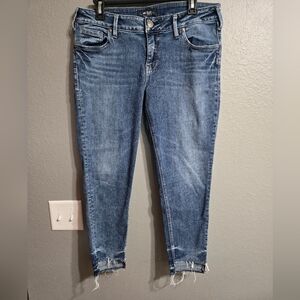 Silver Jeans Kenny Crop Jeans Size 30